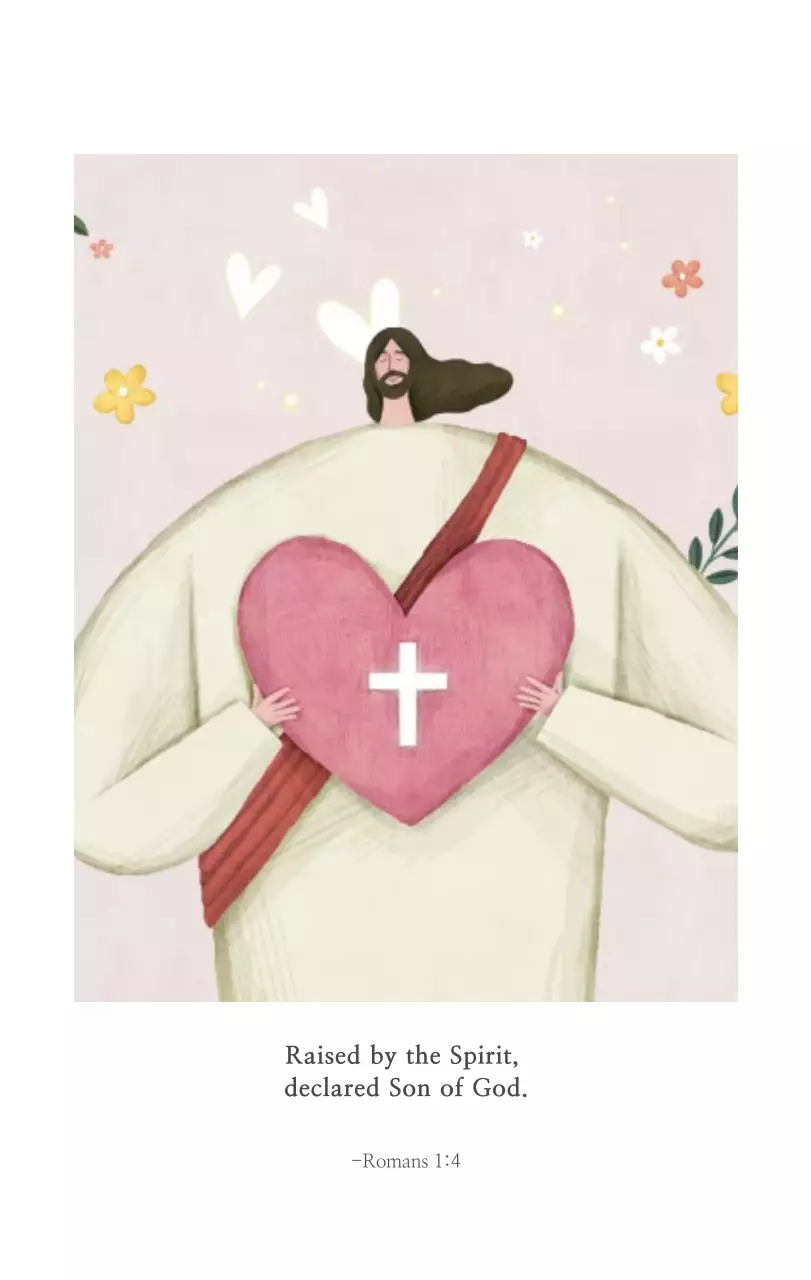 Ilustrasi gereja yang bersih dengan warna pastel