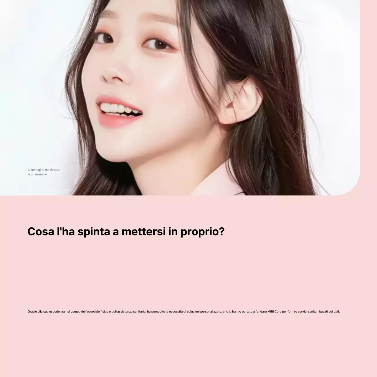 Bianco Documentazione del colloquio semplice