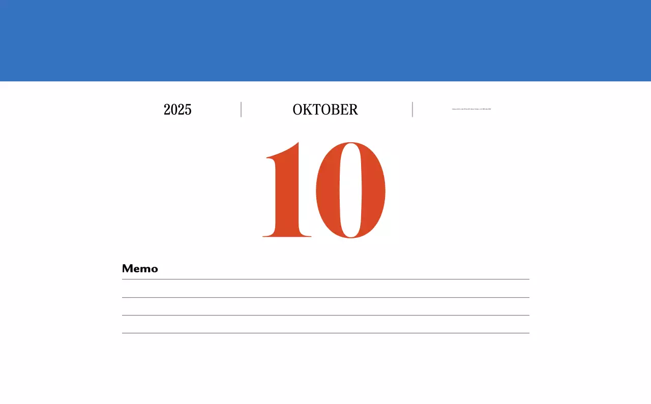 Retro-Konzept Erinnerungskalender in rot