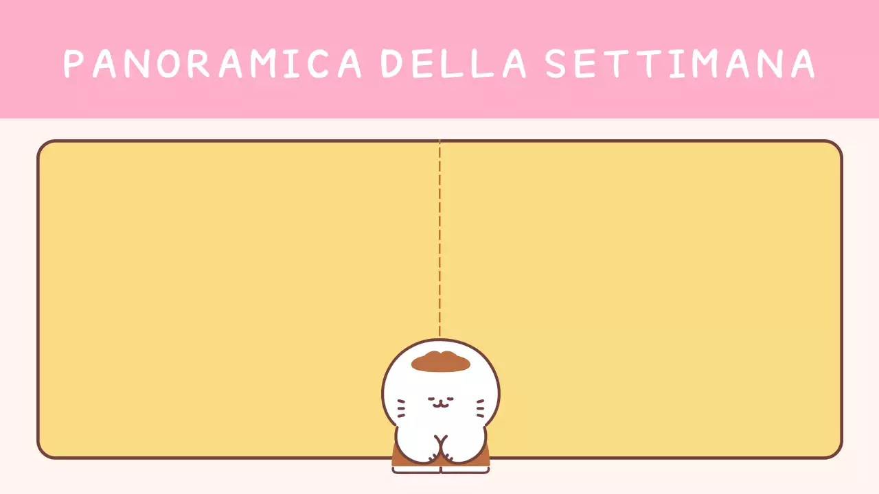 Agenda gialla semplice per la scuola