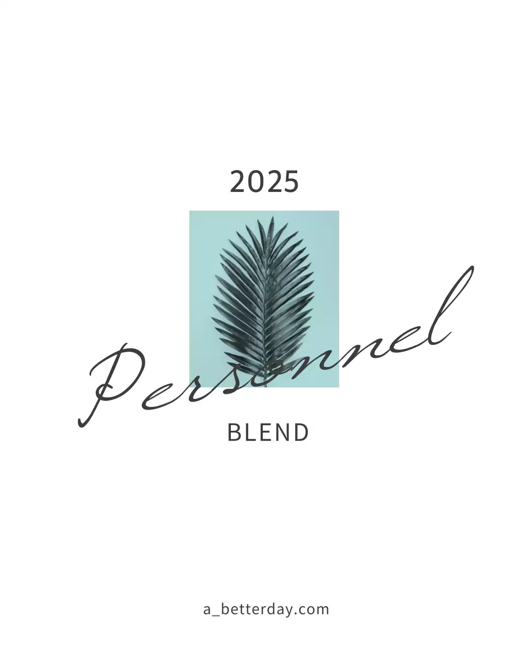 Calendrier botanique blanc et propre