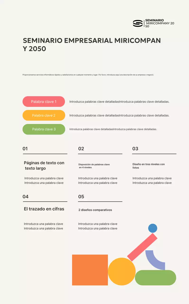 Guía del Seminario Moderno Beige