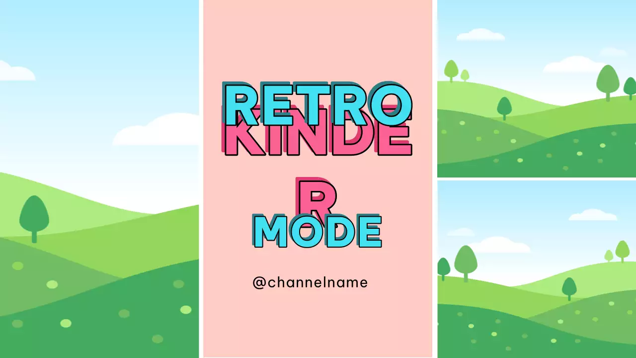 Rosa Retro Kinder Promotion