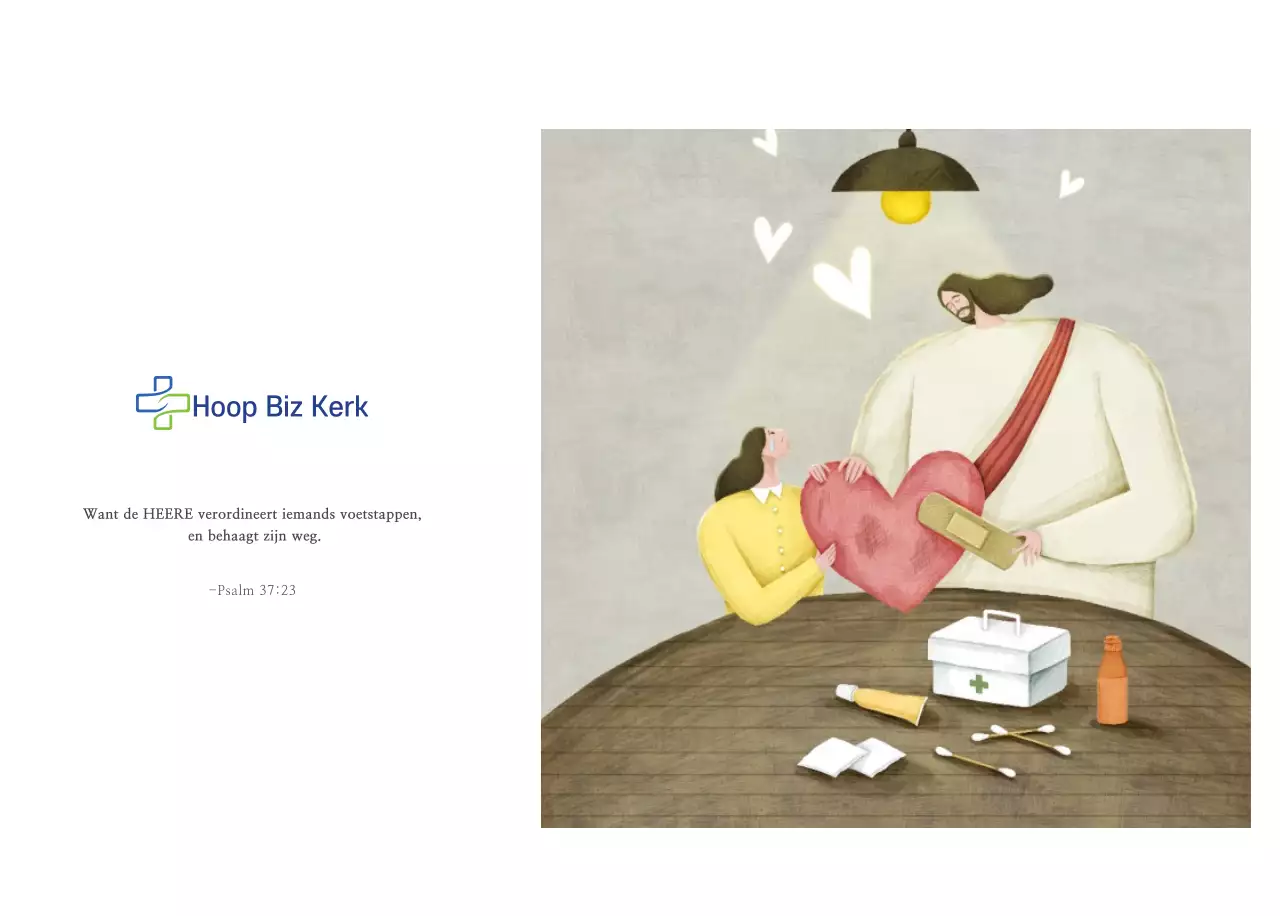 Pastel schone illustratie kerk