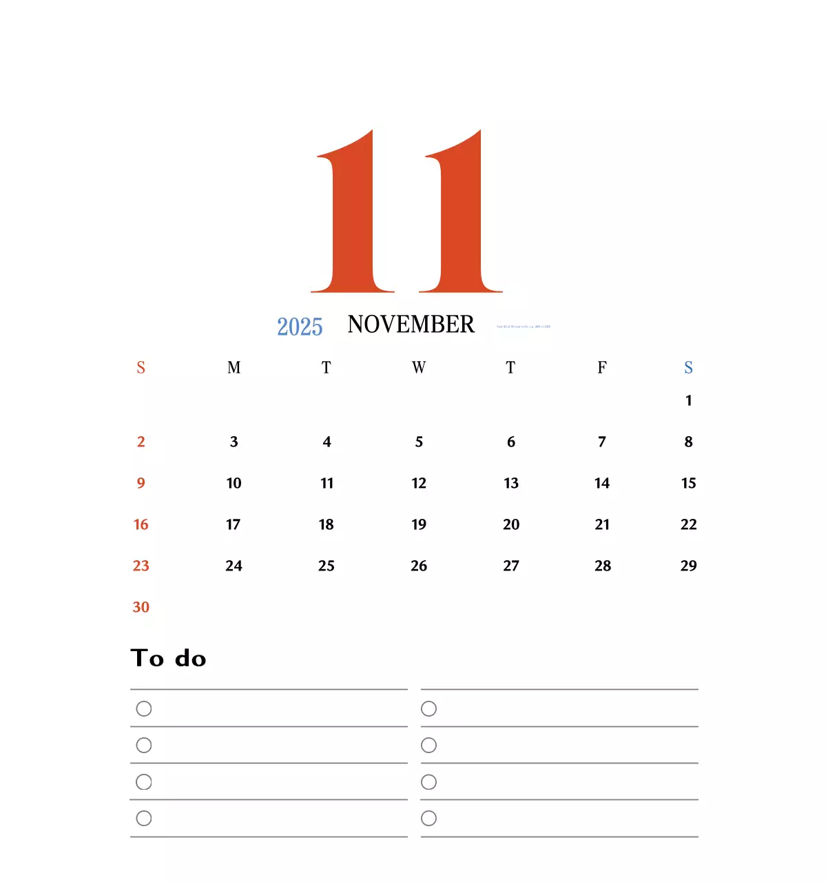 Kalender memori berkonsep retro berwarna merah