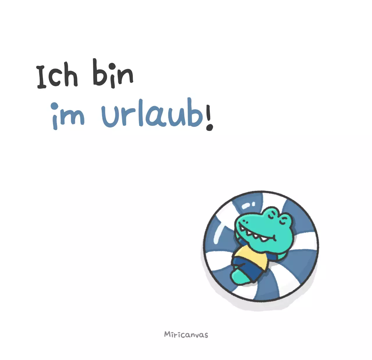 Ein Kalender mit einem niedlichen Ago-Illustrationskonzept