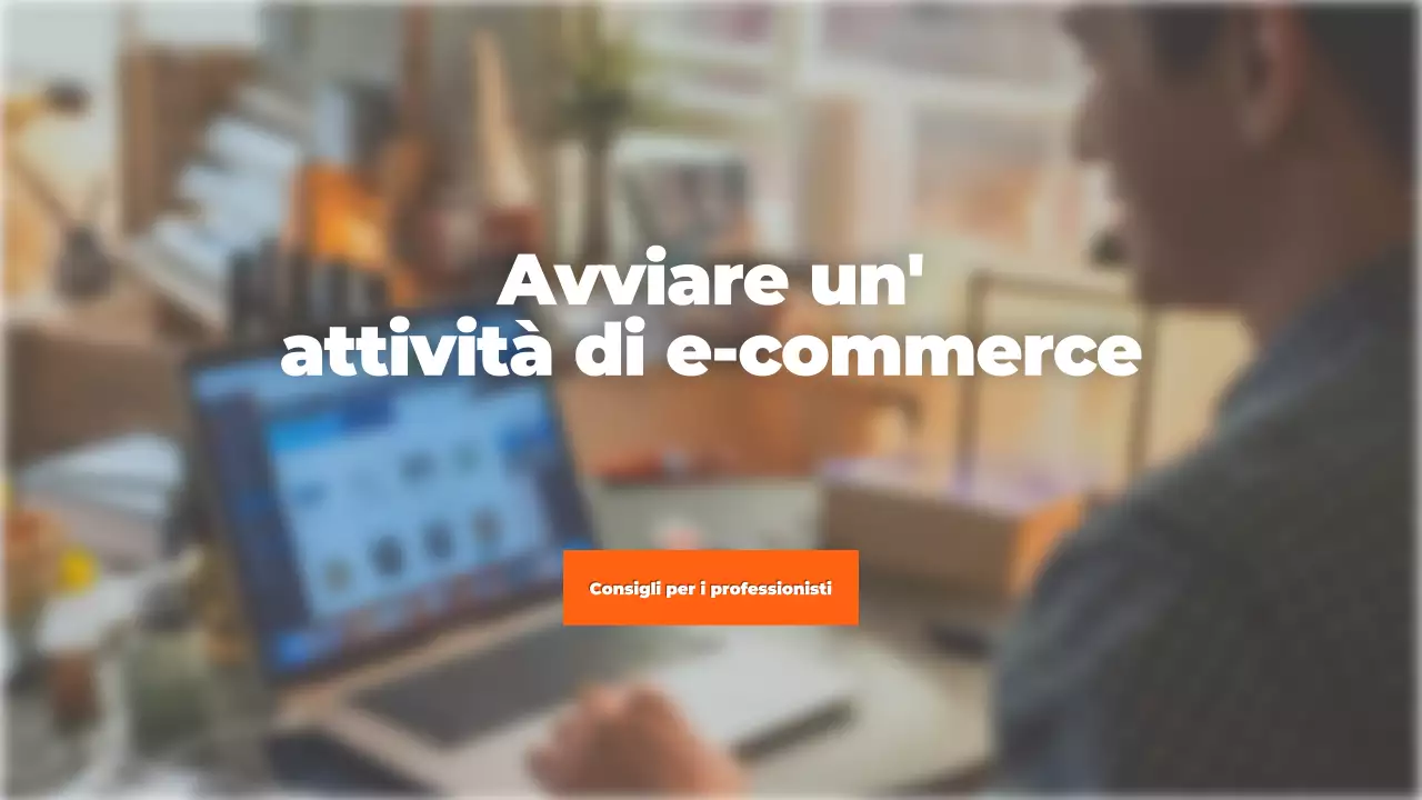 guida moderna al commercio elettronico arancione