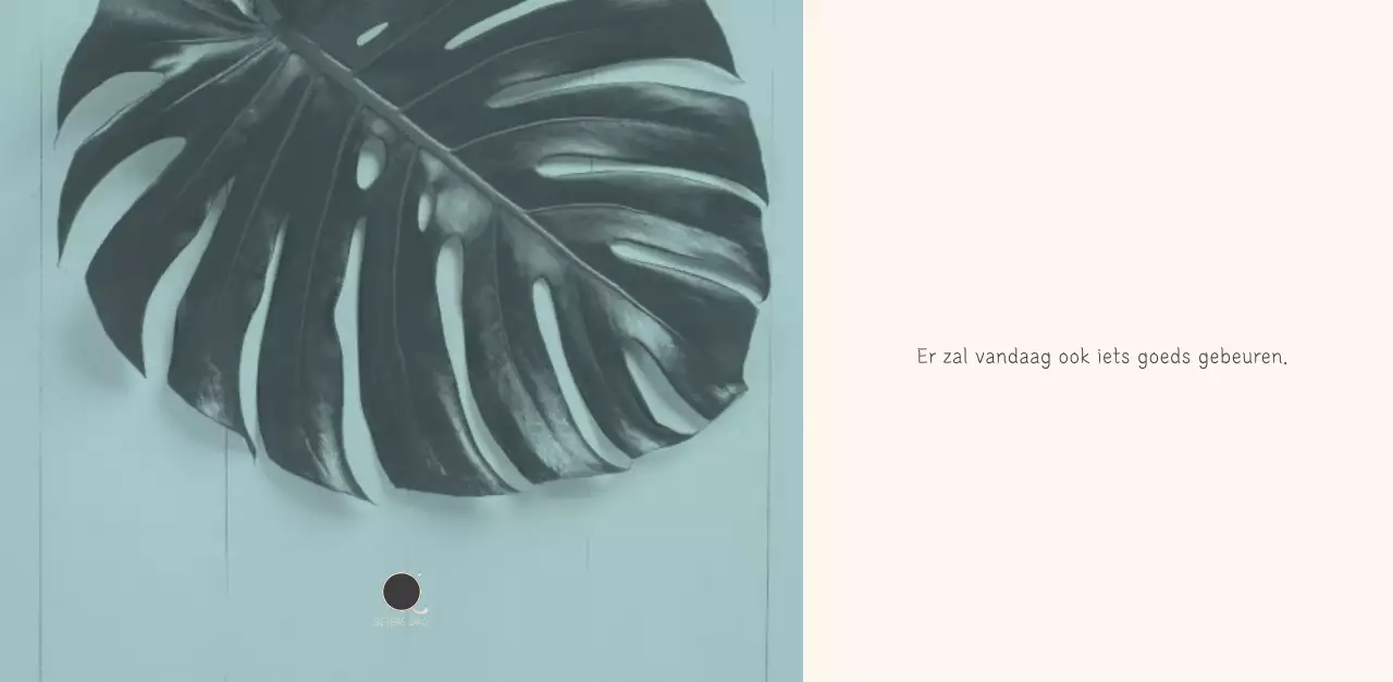 Witte schone botanische natuurkalender