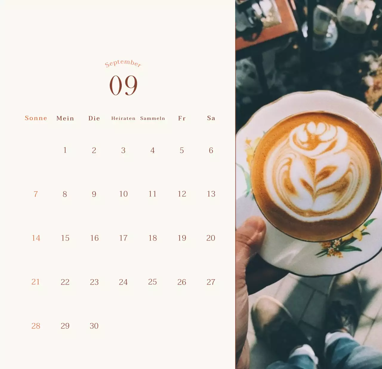 Förderung von Beige Vintage Cafe