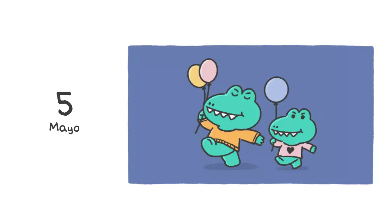 Un calendario con un bonito concepto de ilustración de Ago