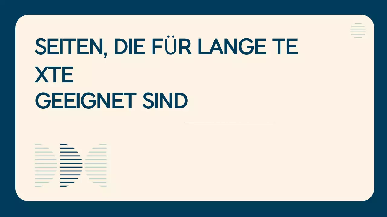 Einführung in Mint Simple Presentations