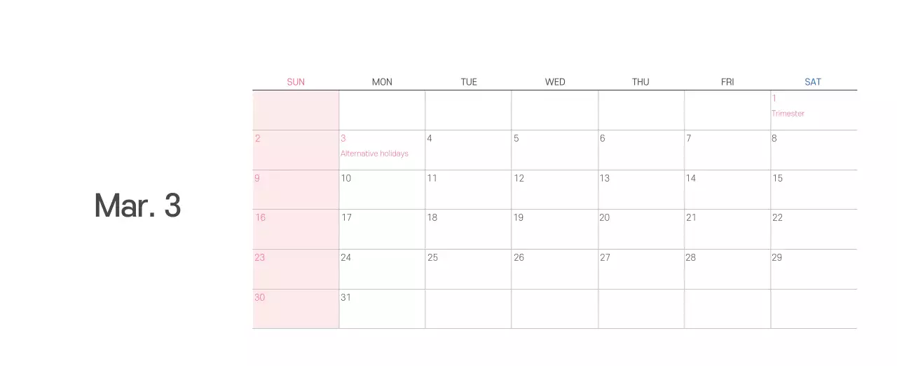 Pastel clean illustration church