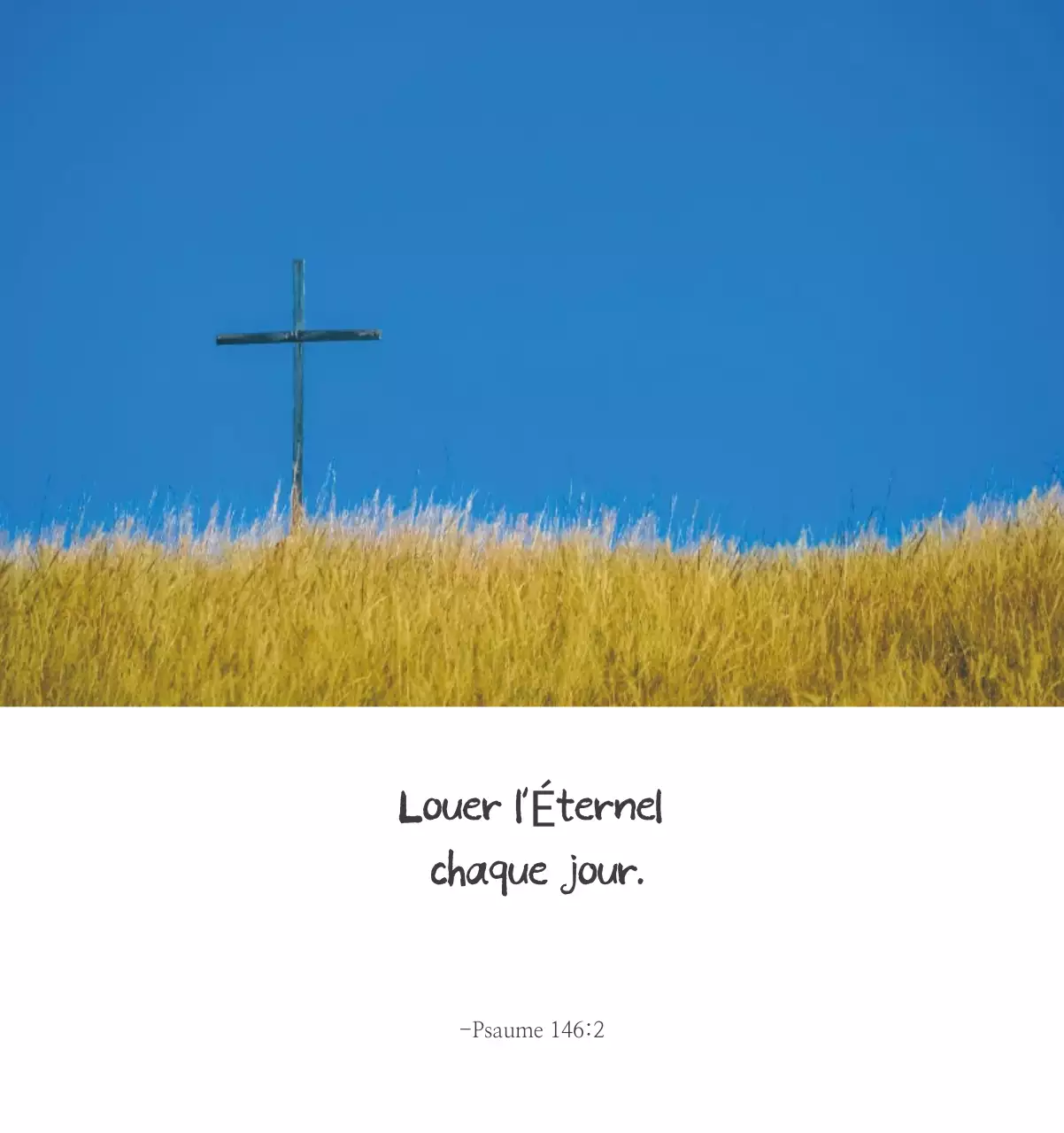 Calligraphie simple Promotion de l'église biblique