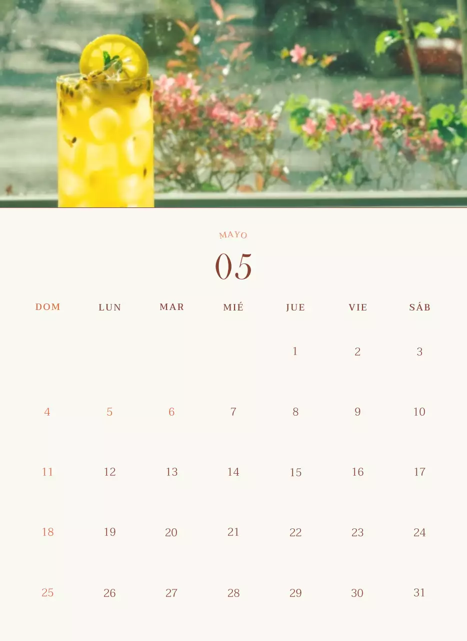 Promover Beige Vintage Cafe