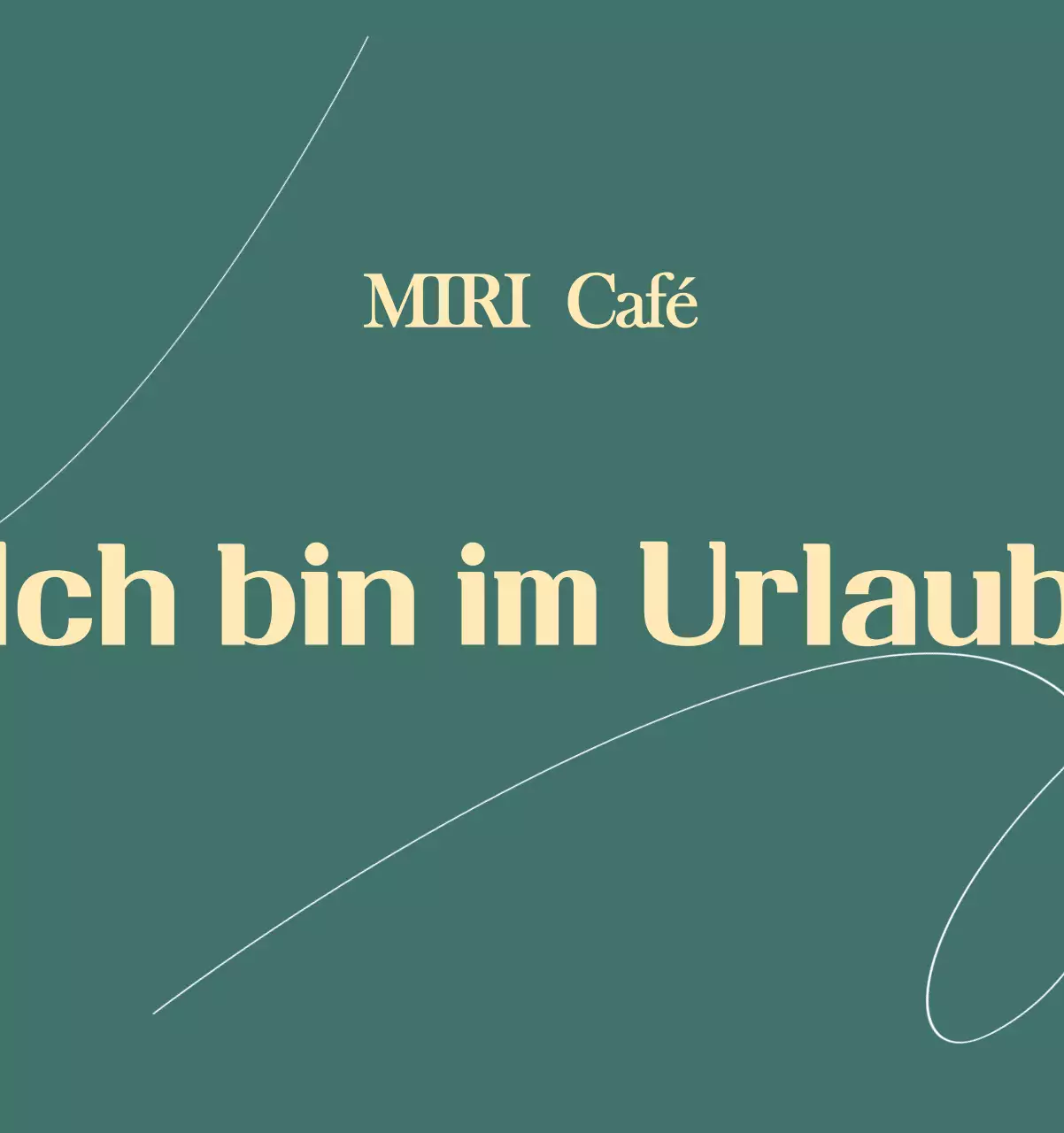 Ein moderner Café-Kalender mit Empfehlungen für das Getränk des Monats