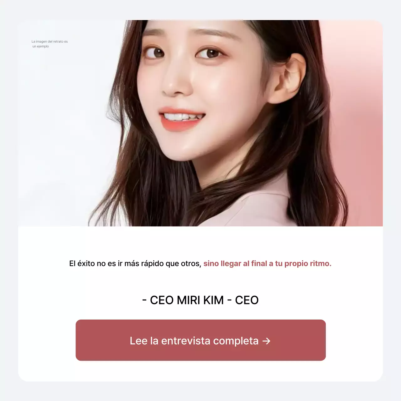 Documentación de la entrevista simple blanca