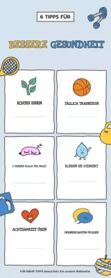 blue modern health guide