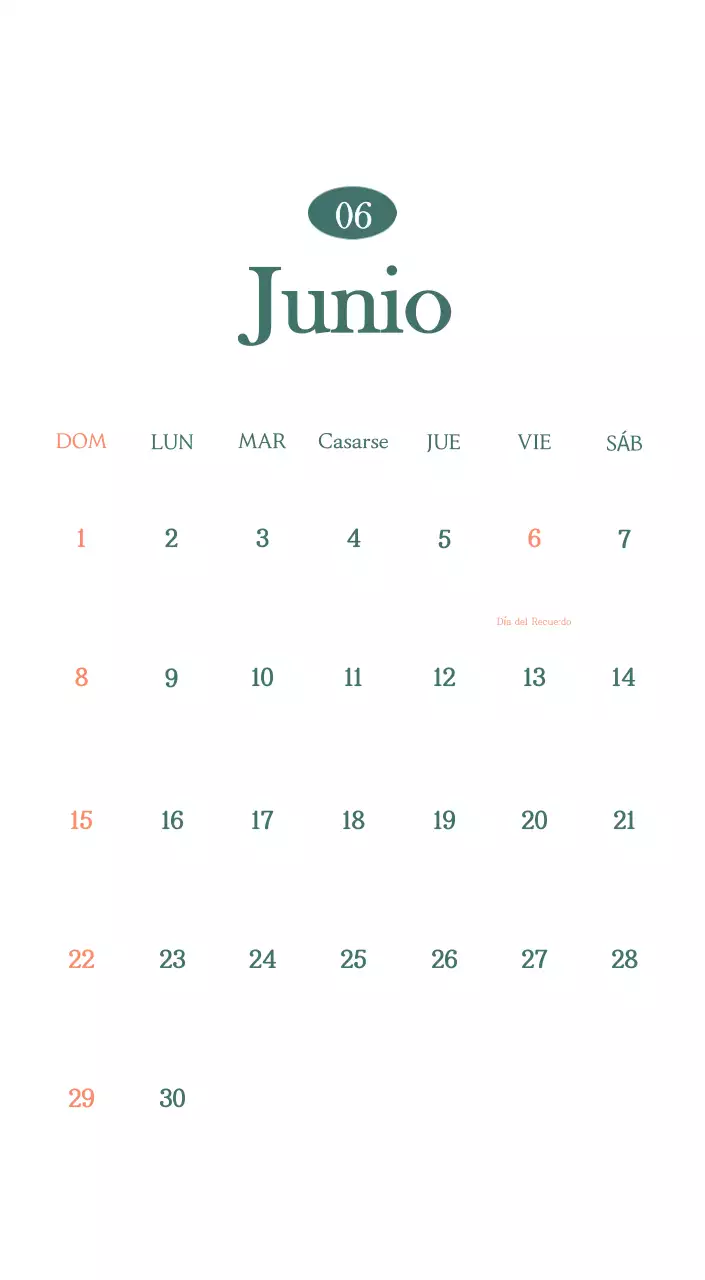 Un moderno calendario de cafeterías con recomendaciones para la bebida del mes