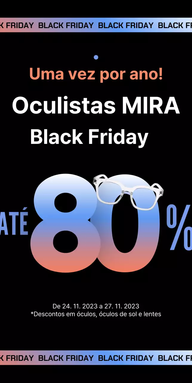 Oculistas Black Modern Black Friday