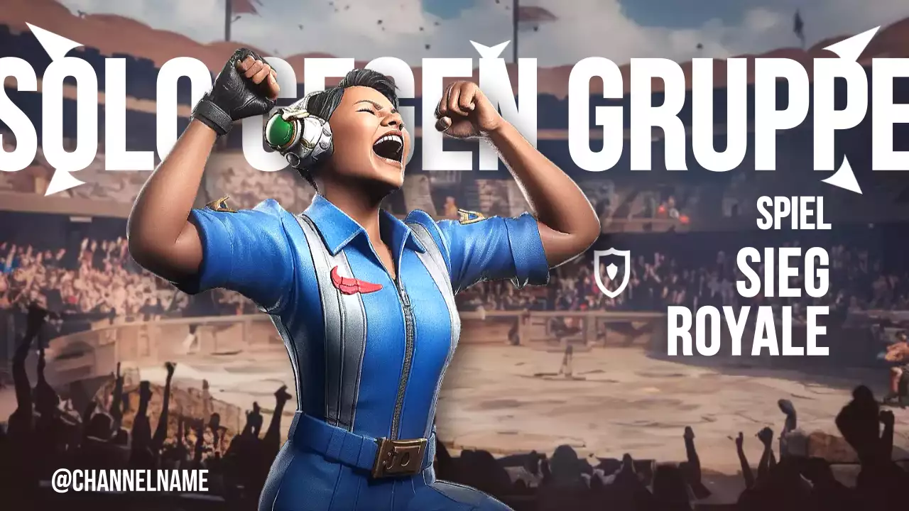 Blue Modern Gaming Ankündigung