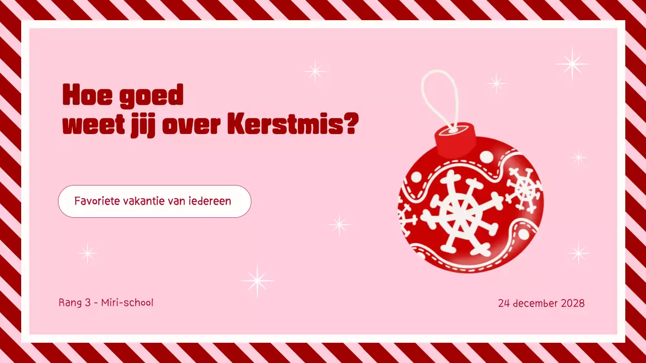 TRENDY LEUK ILLUSTRATIE KERST TRIVIA SPEL VOOR KINDEREN