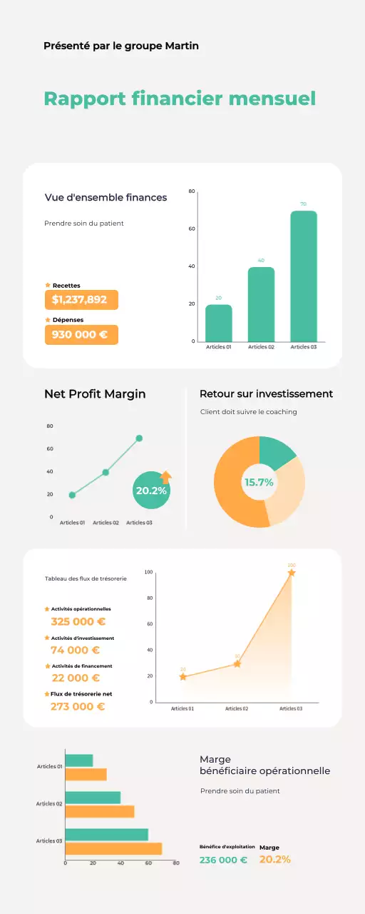 Tosca modern financial report document