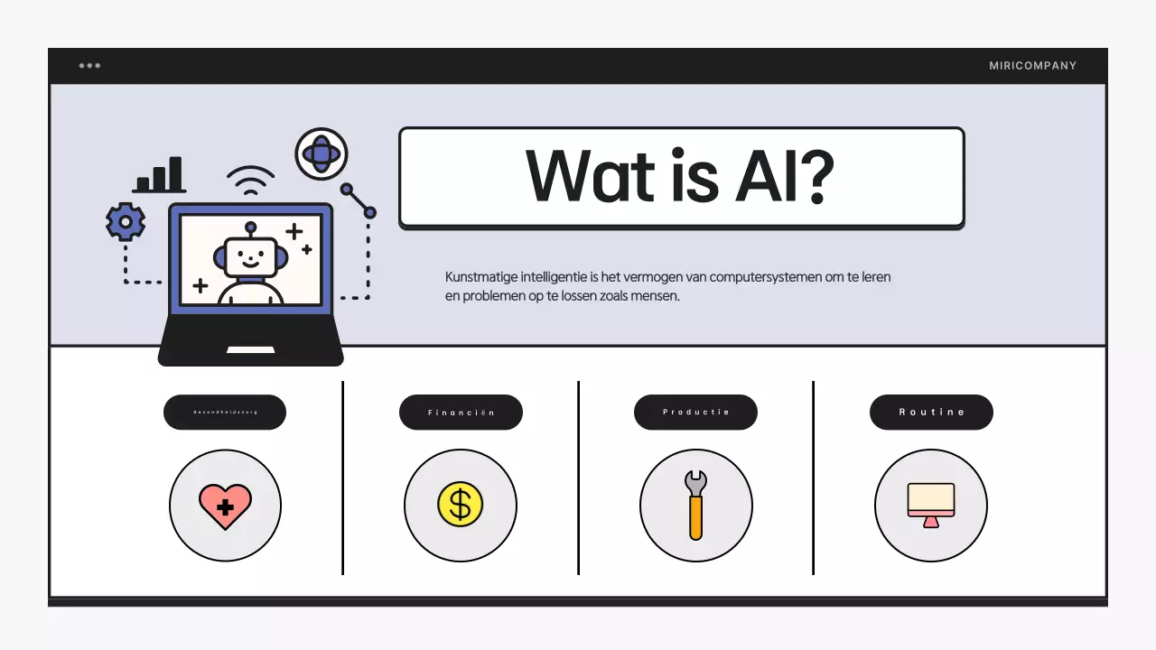 Eenvoudige AI-alfabetiseringstraining in blauw en zwart