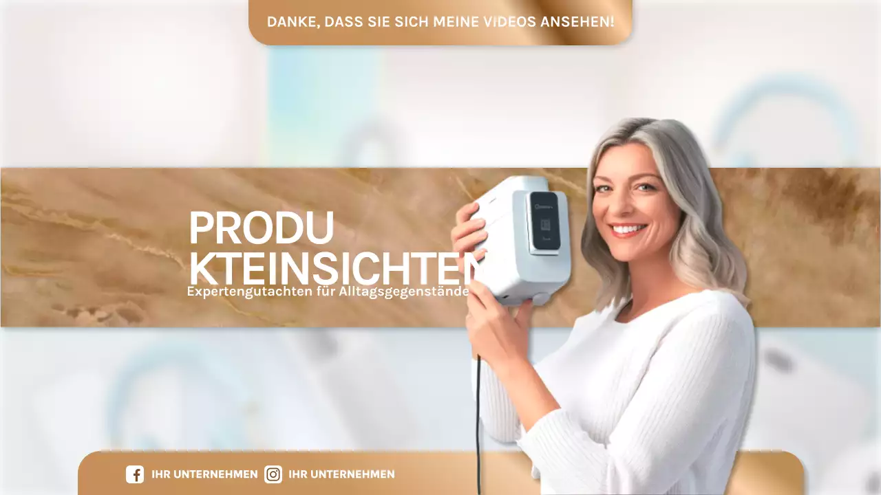 beige modern produktbericht youtube kanal kunst