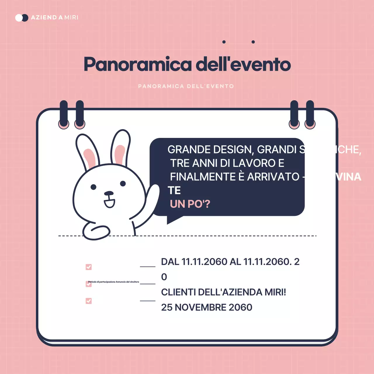 Guida agli eventi Pink Cosy