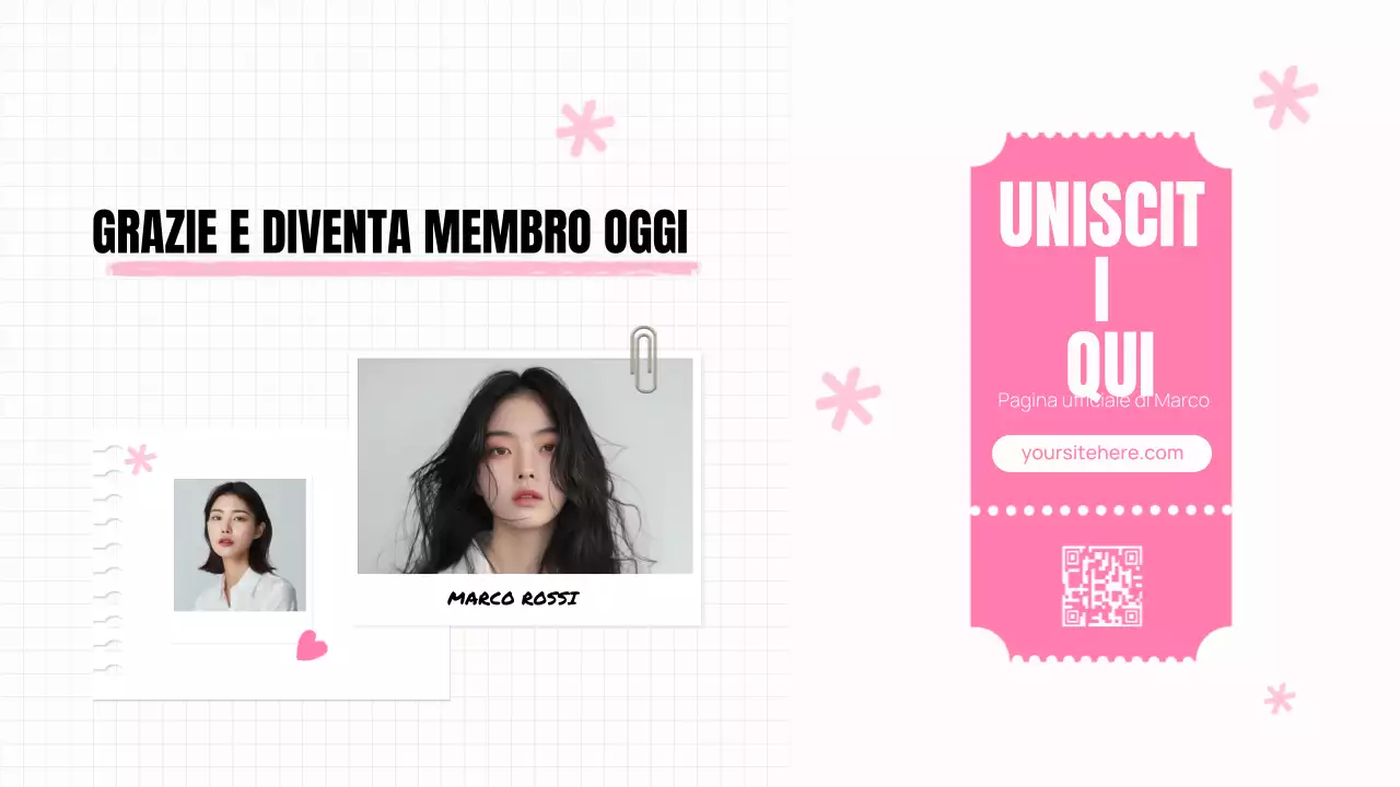 ESTETICA TRENDY ELEGANTE K-DRAMA PITCH DECK ATTRICE PRESENTAZIONE