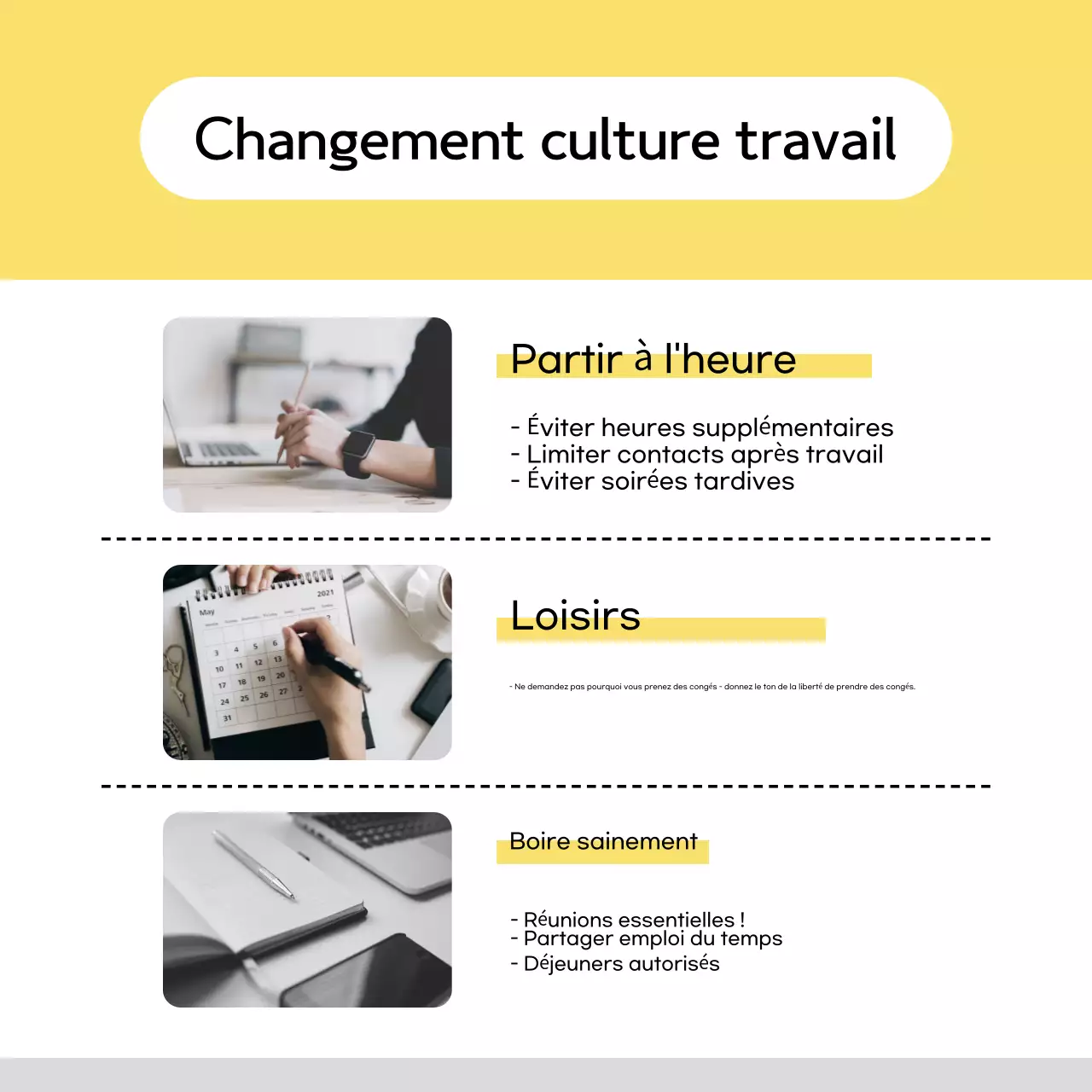 Manuel de l'entreprise simple jaune