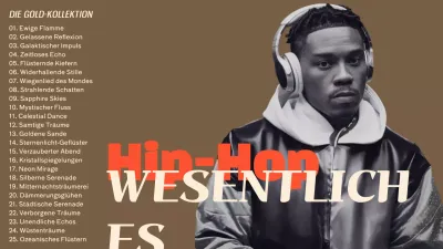 braune moderne Musik-Playlist