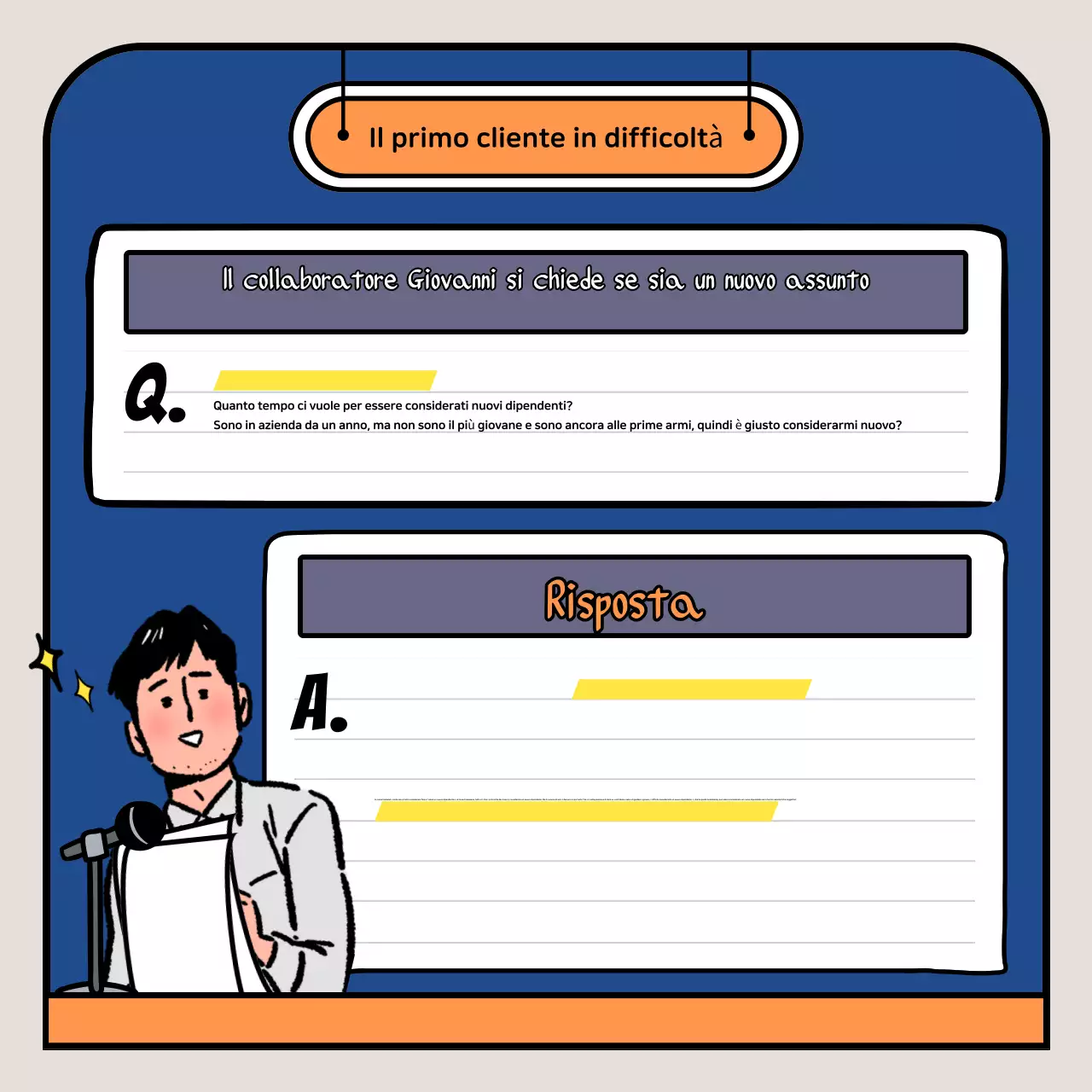 Pubblicità del cartone animato Orange Pop