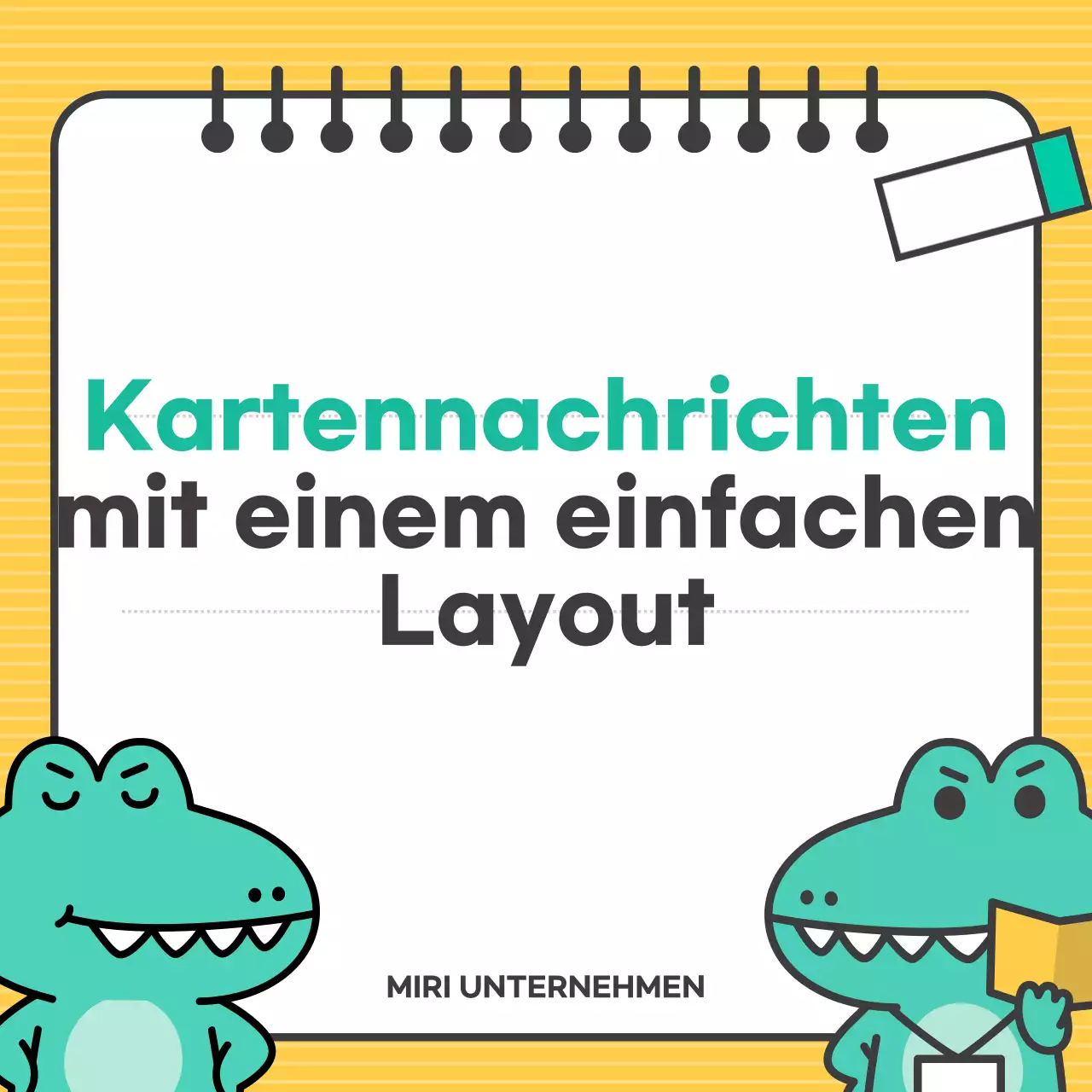 Gelb Einfaches Design erklärt