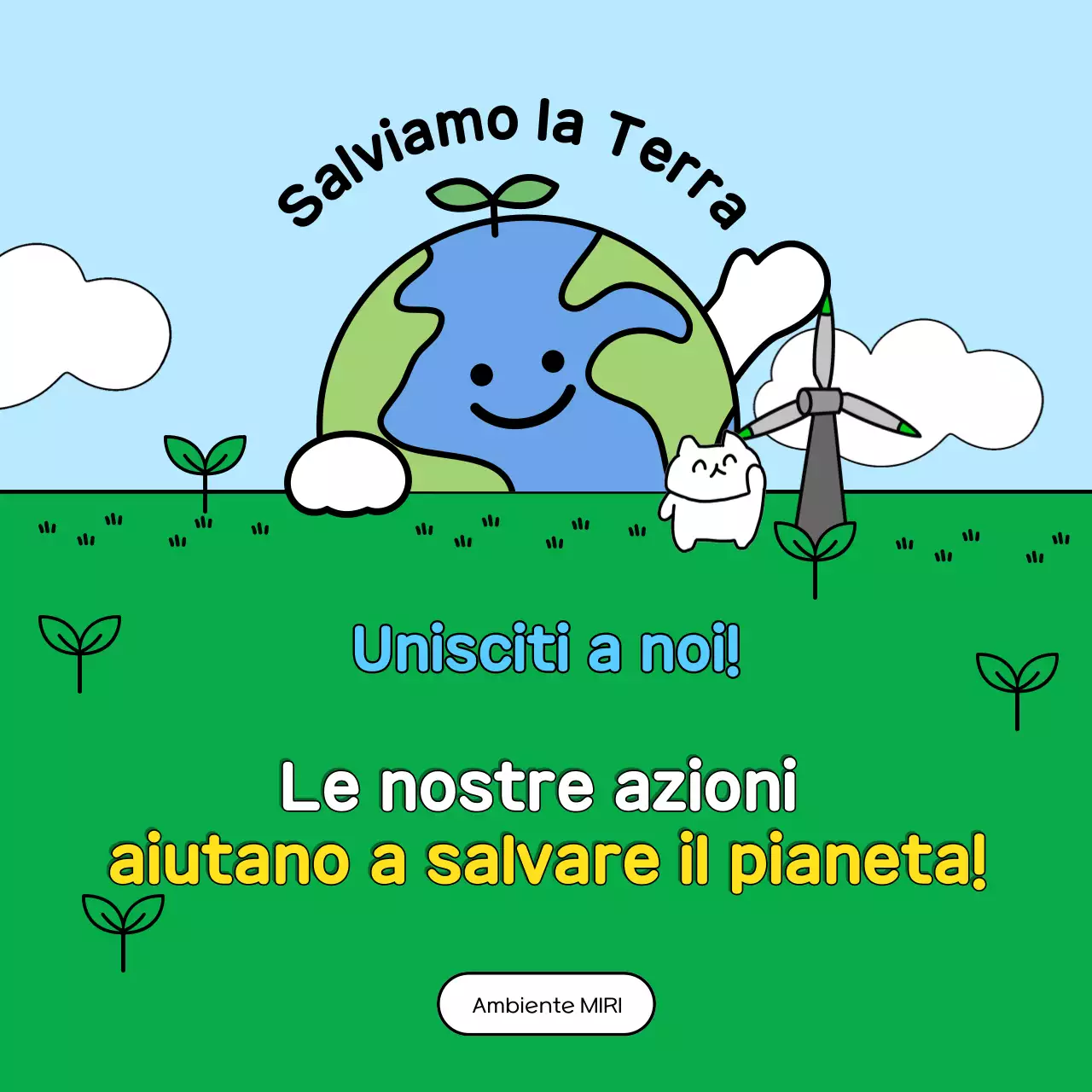 Promuovere la sfida per la vita verde e azzurra