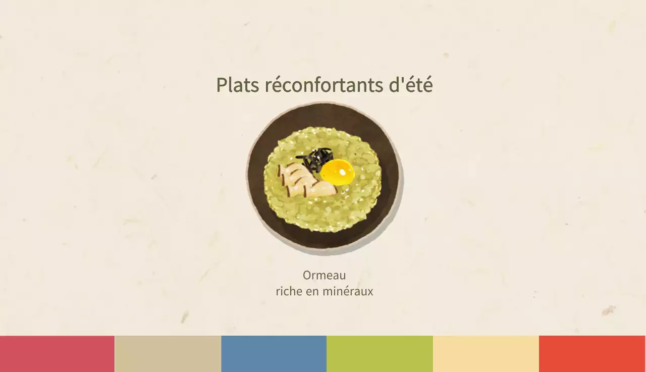Calendrier de l'alimentation traditionnelle beige