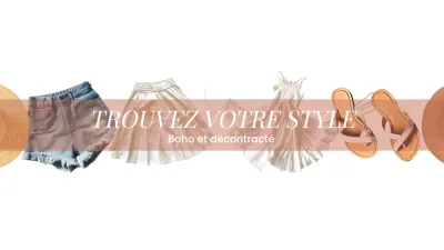 Beige Boho Fashion YouTube Channel Art