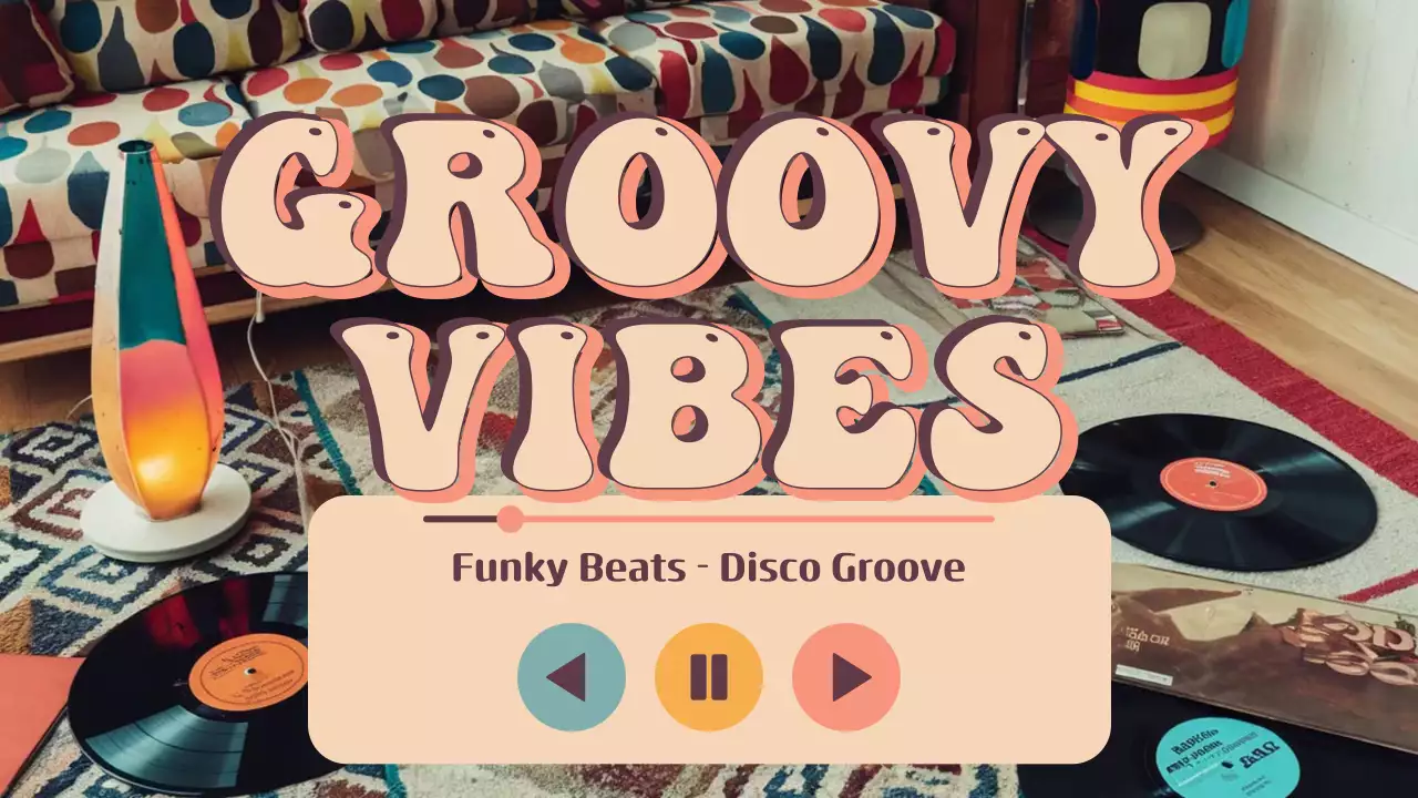 playlist de musique rétro orange