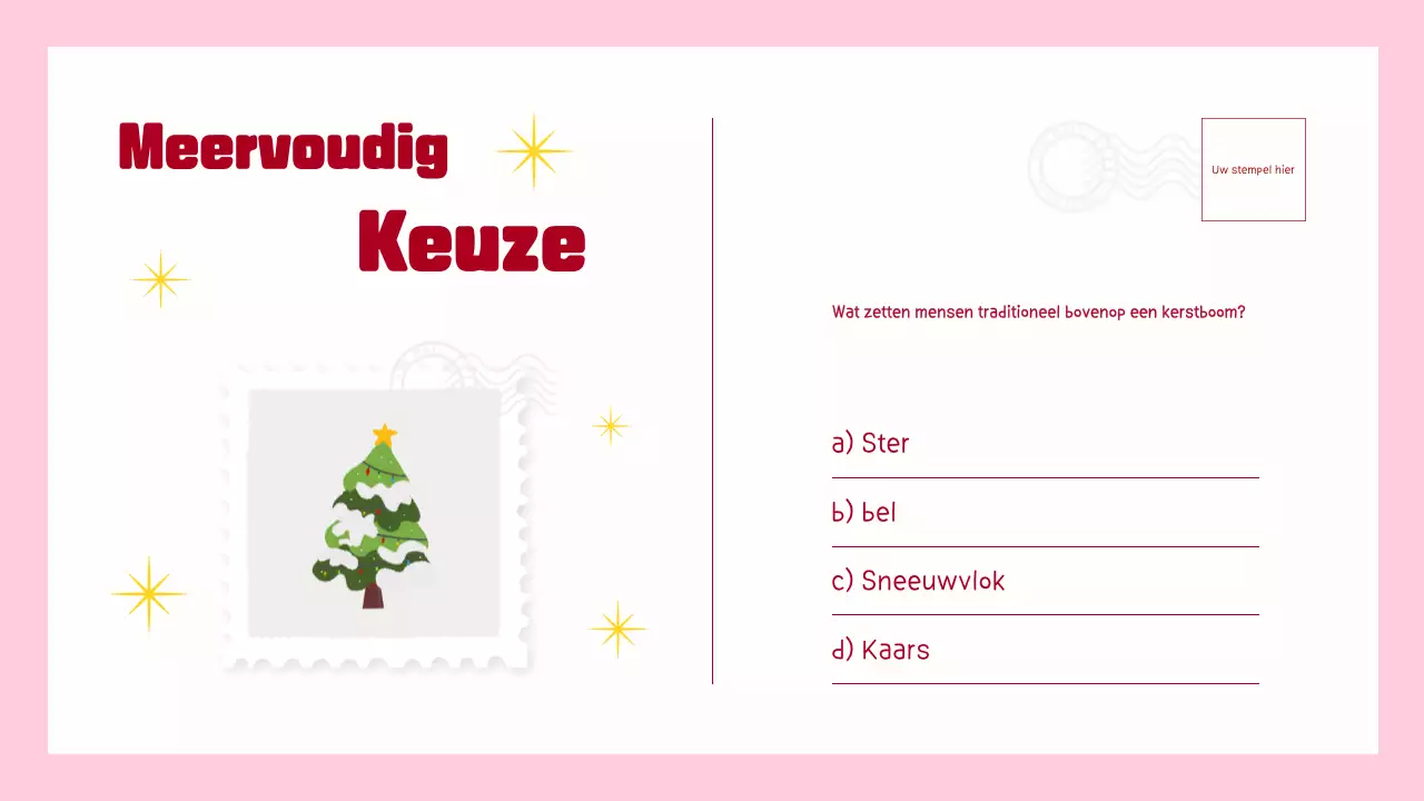 TRENDY LEUK ILLUSTRATIE KERST TRIVIA SPEL VOOR KINDEREN