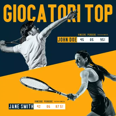 promozione tennis navy modern