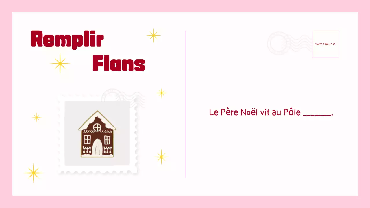 JEU D'ILLUSTRATION DE NOËL POUR LES ENFANTS