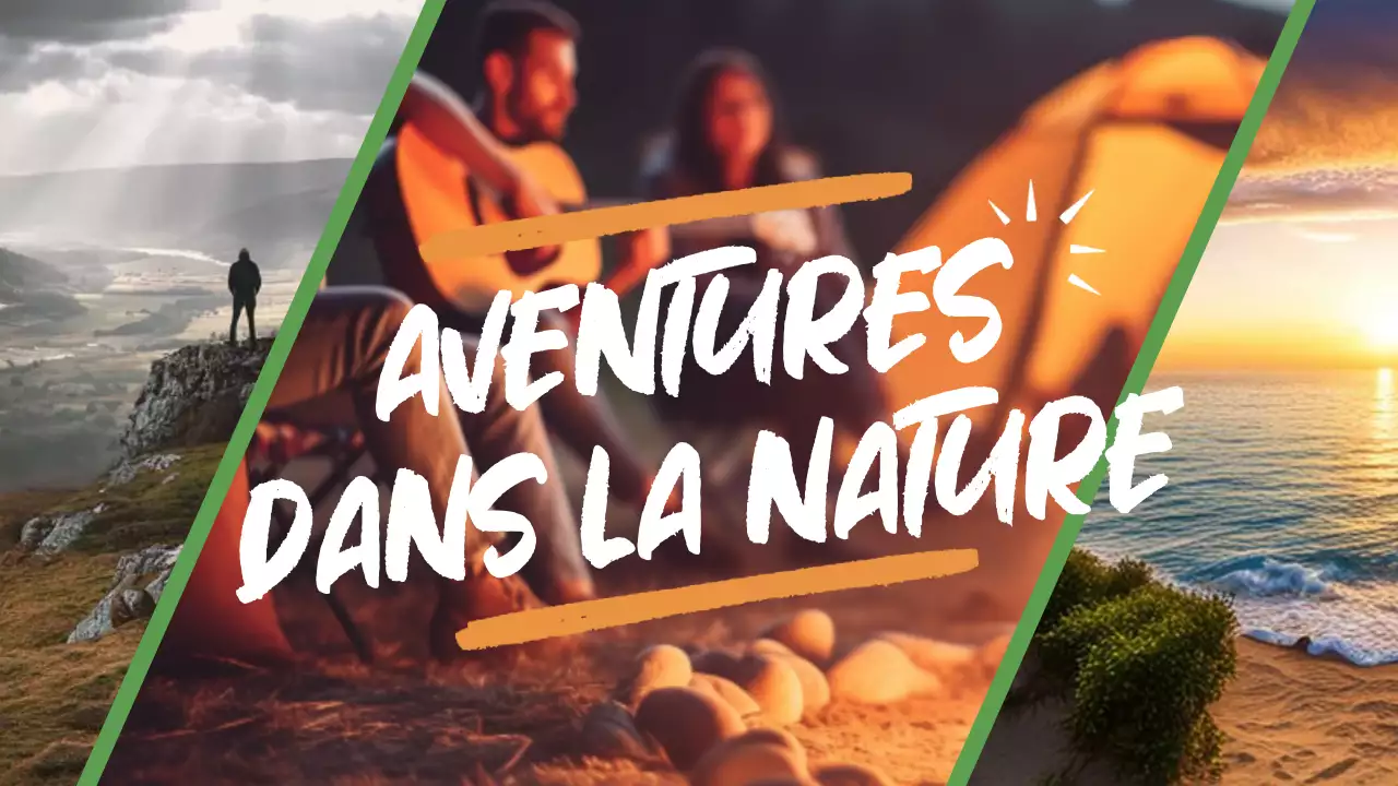orange vert aventure dans la nature vlog