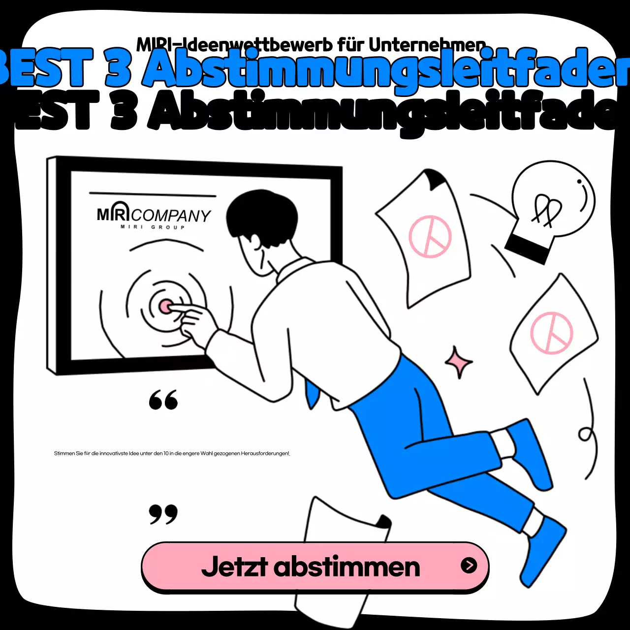 Über den Wettbewerb Blue Simple