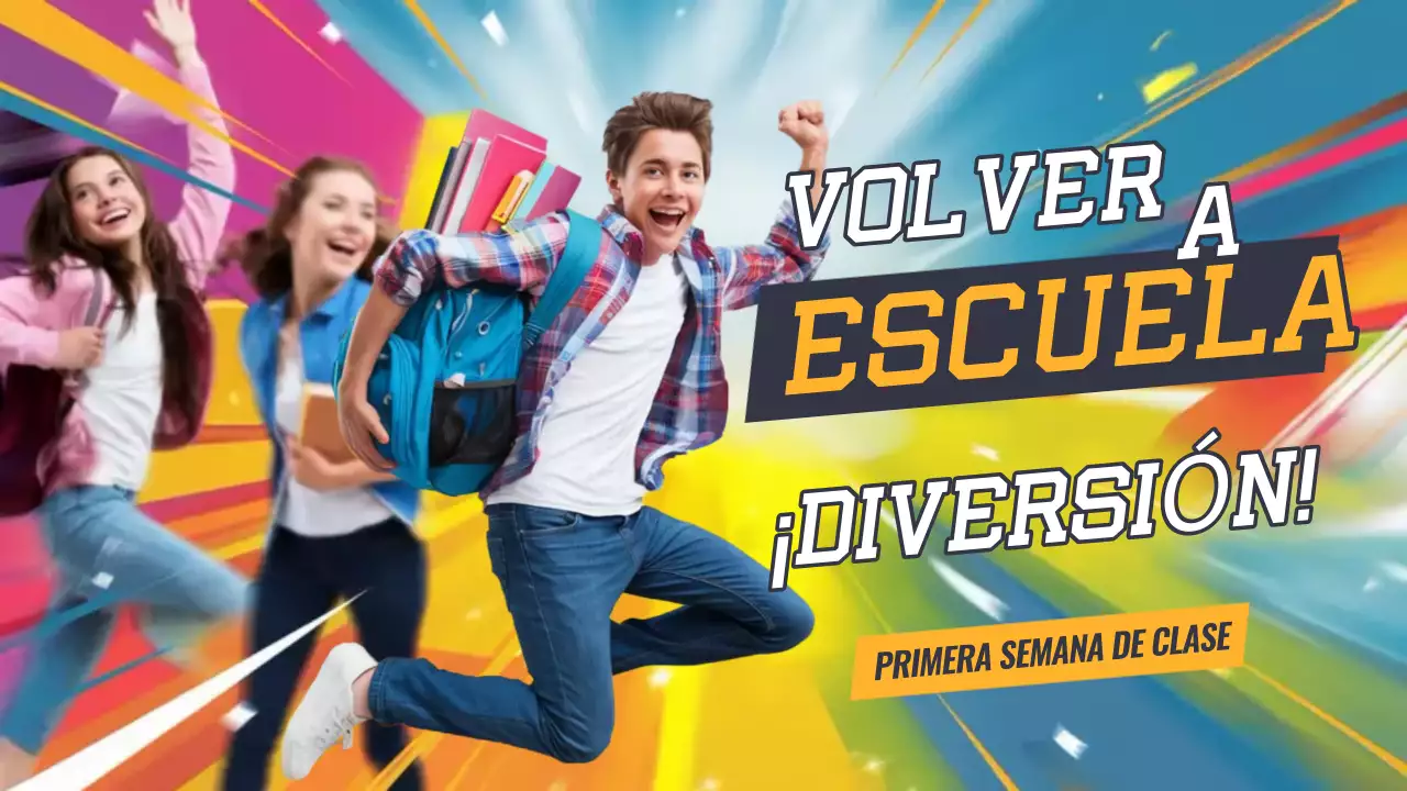 amarillo azul rosa vuelta al cole vlog