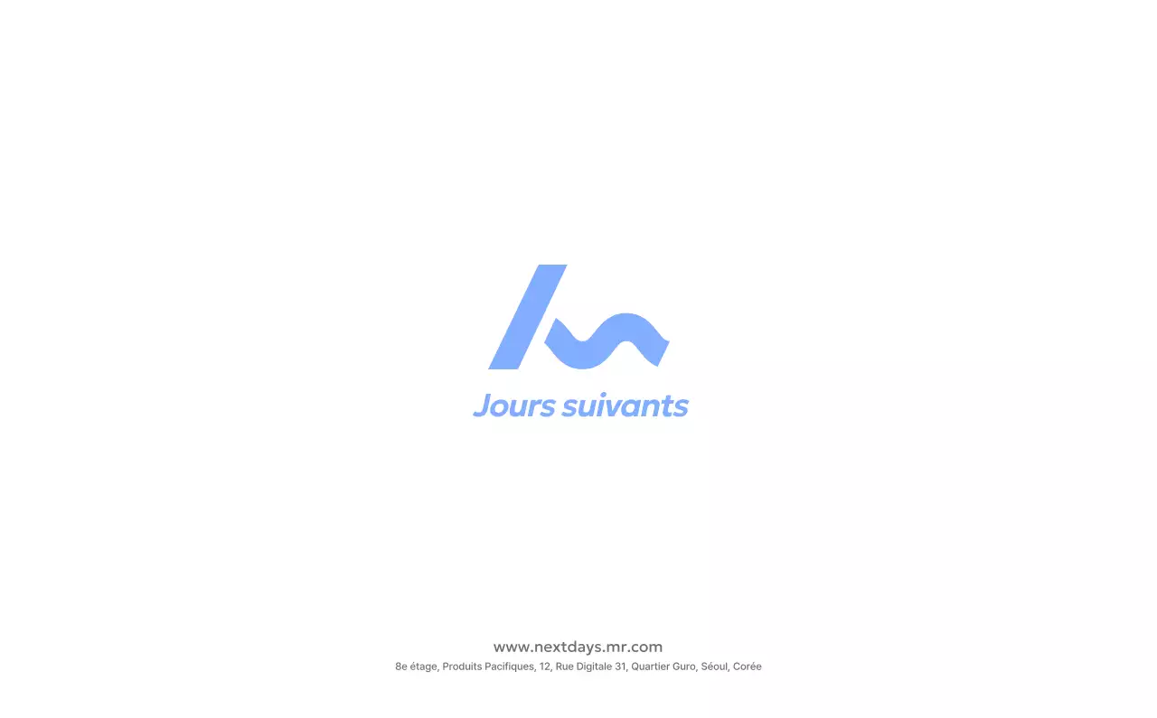 Calendrier photo de suivi des objectifs avec une touche de bleu