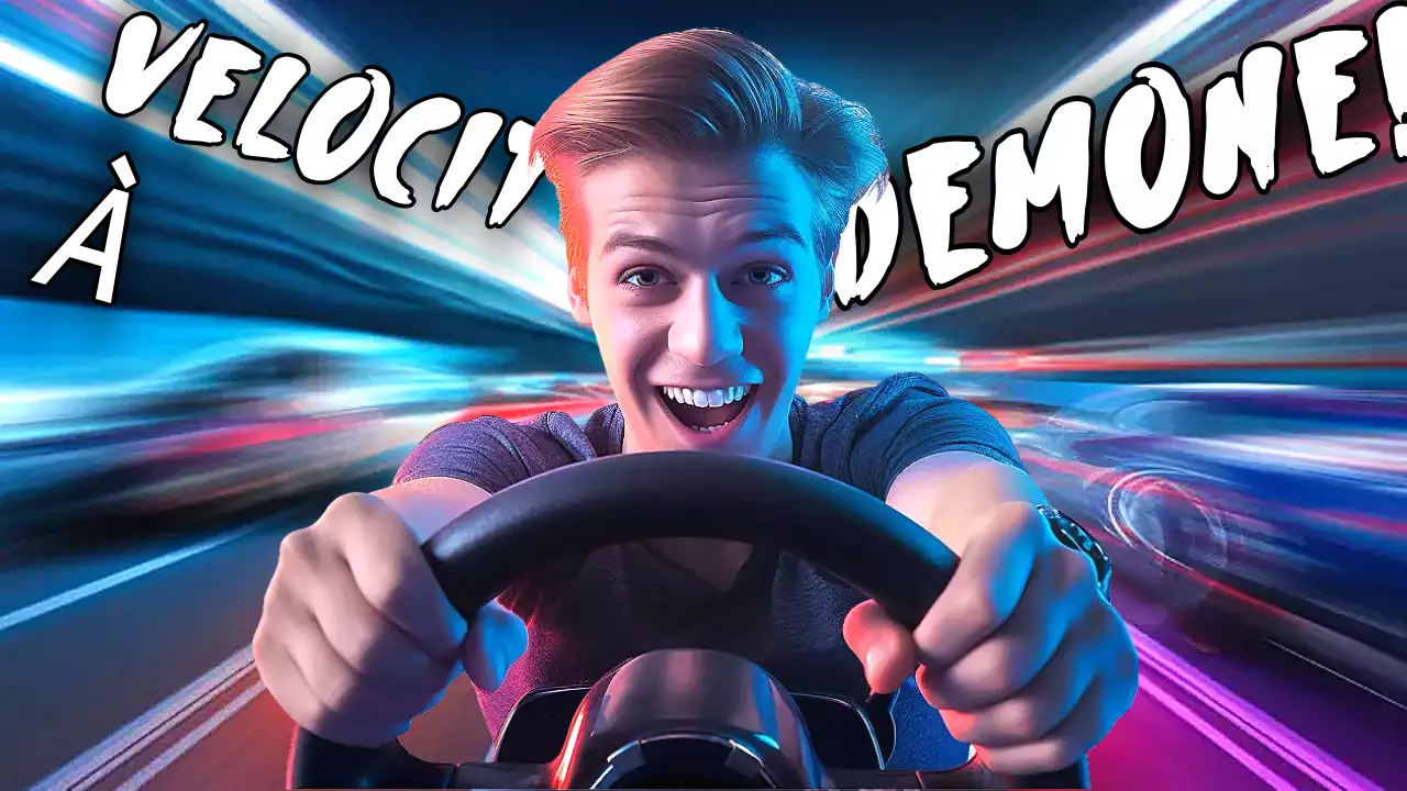 Pubblicità di guida in grassetto arcobaleno