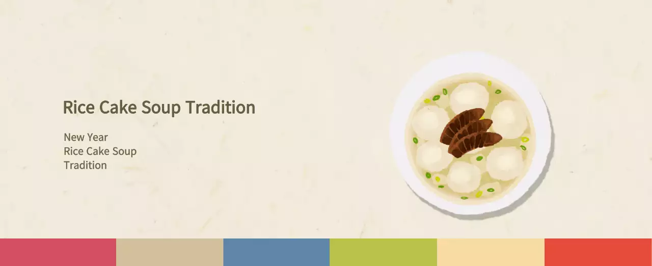 Beige Traditional Food Calendar