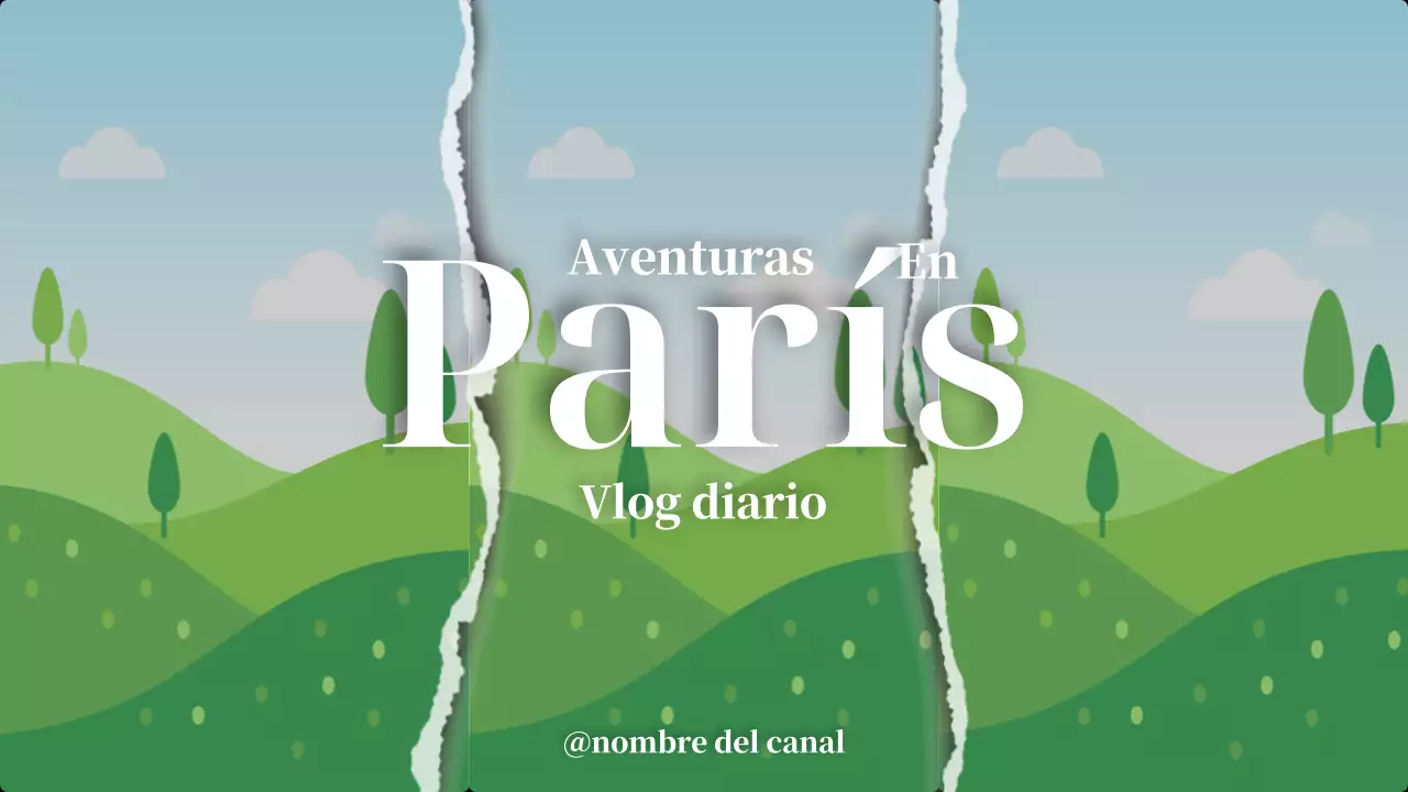 beige azul aventuras en París vlog estilo moderno