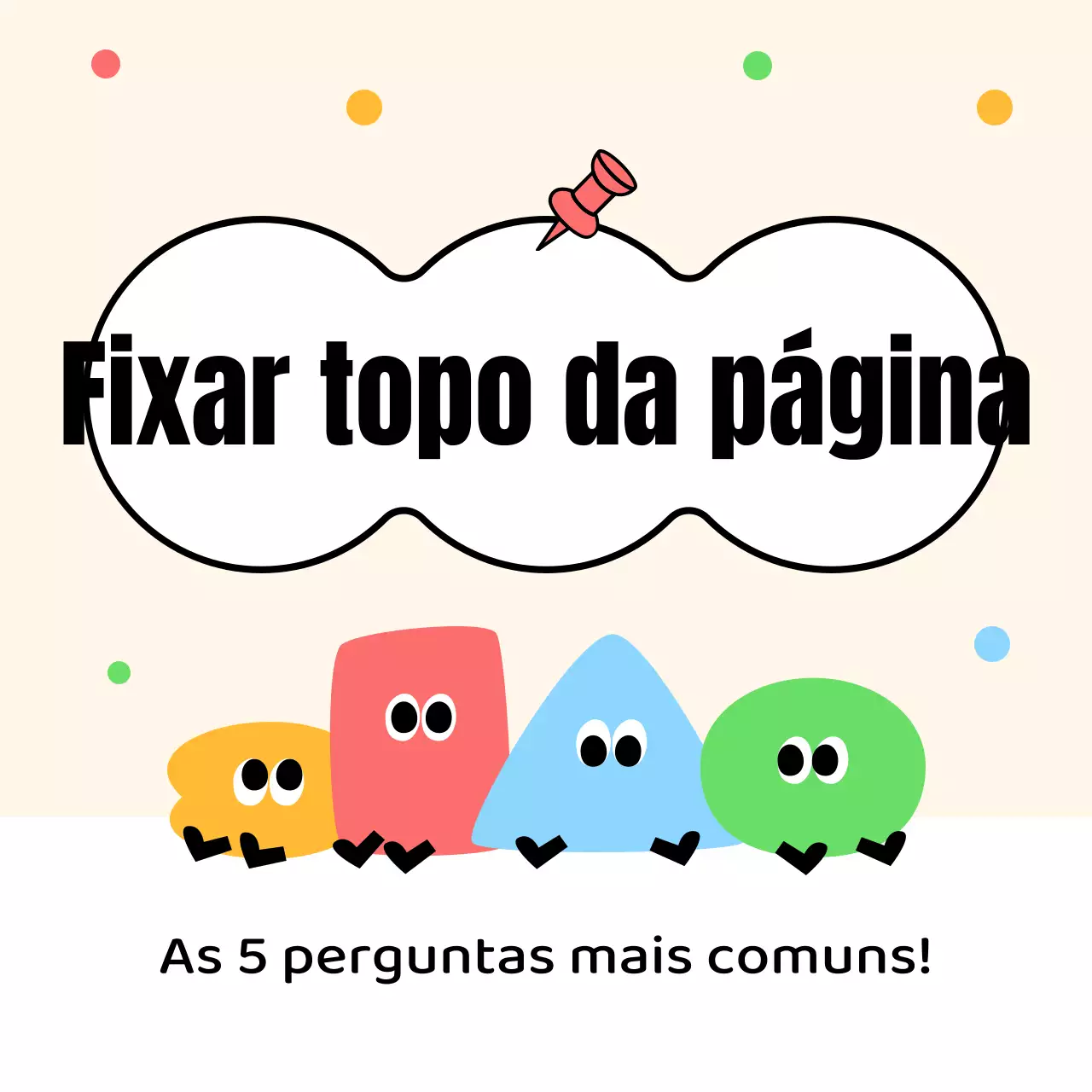 Guia de redes sociais bege e acolhedor