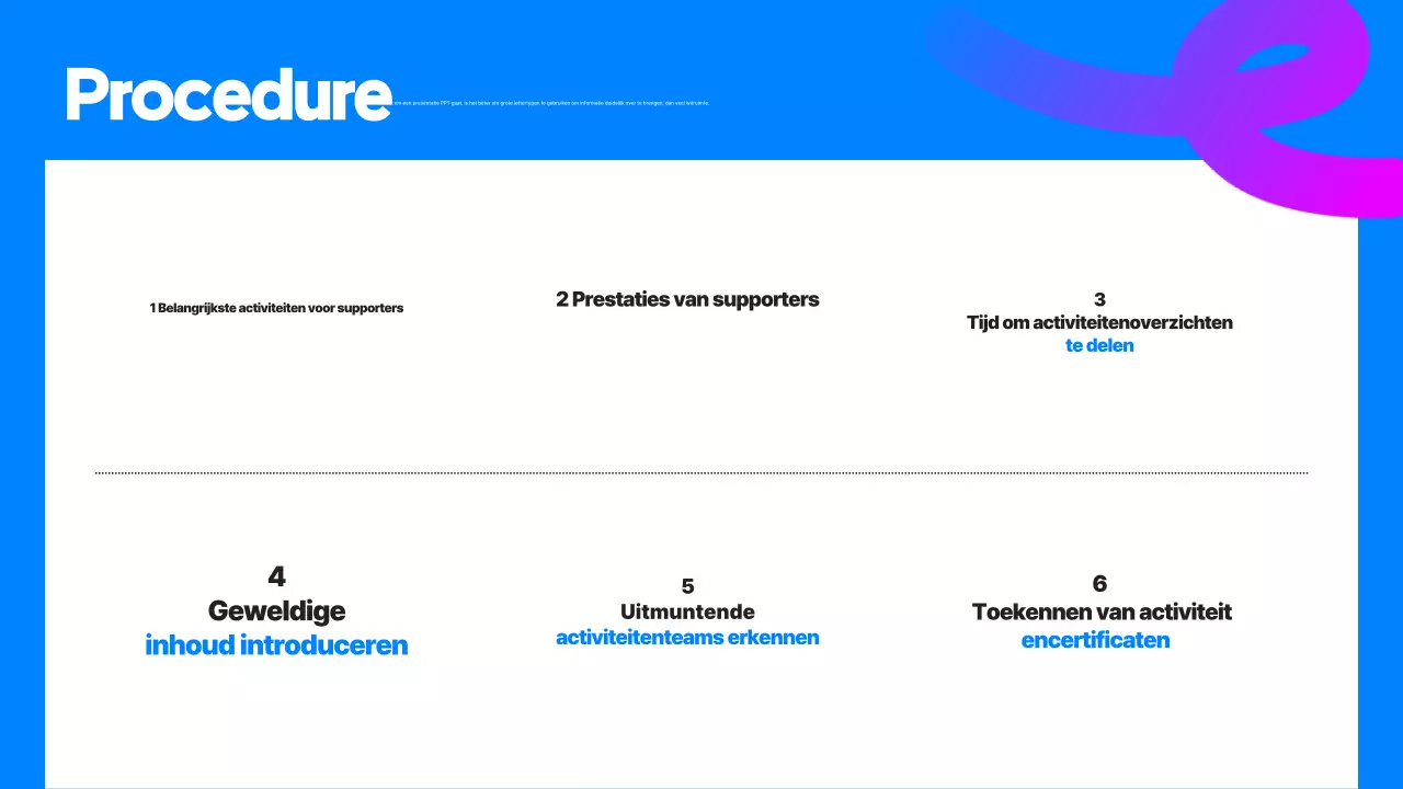 Het Blue Simple Supporters-rapport analyseren